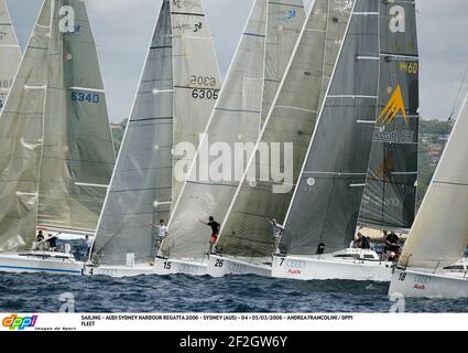 SEGELN - AUDI SYDNEY HAFENREGATTA 2006 - SYDNEY (AUS) - 04 > 05/03/2006 - ANDREA FRANCOLINI / DPPI FLEET Stockfoto