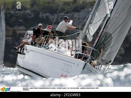 SEGELN - AUDI SYDNEY HAFENREGATTA 2006 - SYDNEY (AUS) - 04 > 05/03/2006 - ANDREA FRANCOLINI / DPPI SIROMOT Stockfoto