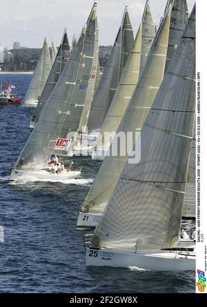 SEGELN - AUDI SYDNEY HAFENREGATTA 2006 - SYDNEY (AUS) - 04 > 05/03/2006 - ANDREA FRANCOLINI / DPPI FLEET Stockfoto