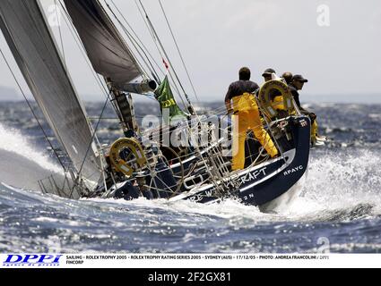 SEGELN - ROLEX TROPHY 2005 - ROLEX TROPHY RATING SERIES 2005 - SYDNEY (AUS) - 17/12/05 - FOTO : ANDREA FRANCOLINI / DPPI FINCORP Stockfoto