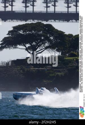 MOTORBOOT - SUPERBOAT GRAND PRIX 2008 - SYDNEY (AUS) - 09/03/2008 - FOTO : ANDREA FRANCOLINI / DPPI MARITIMO - PAL VIRIK NILSEN UND TOM BARRY-COTTER SIEGER DES SUPERBOAT GRAND PRIX VON SYDNEY Stockfoto