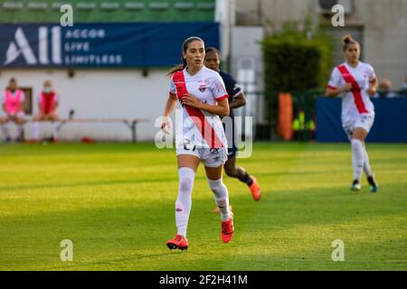 Anissa Lahmari von EA Guingamp während der französischen Frauenmeisterschaft D1 Arkema Fußballspiel zwischen Paris Saint-Germain und EA Guingamp am 5. September 2020 im Georges Lefevre Stadion in Saint-Germain-en-Laye, Frankreich - Foto Melanie Laurent / A2M Sport Consulting / DPPI Stockfoto