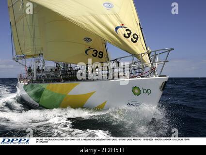SEGELN - GLOBALE HERAUSFORDERUNG 2004-2005 - ETAPPE 3 : WELLINGTON (NZL) NACH SYDNEY (AUS) - SYDNEY (AUS) ANKUNFT - 13/02/2005 - FOTO : ANDREA FRANCOLINI / DPPI BP EXPLORER Stockfoto