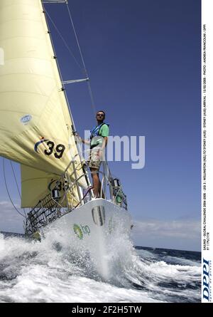 SEGELN - GLOBALE HERAUSFORDERUNG 2004-2005 - ETAPPE 3 : WELLINGTON (NZL) NACH SYDNEY (AUS) - SYDNEY (AUS) ANKUNFT - 13/02/2005 - FOTO : ANDREA FRANCOLINI / DPPI BP EXPLORER Stockfoto