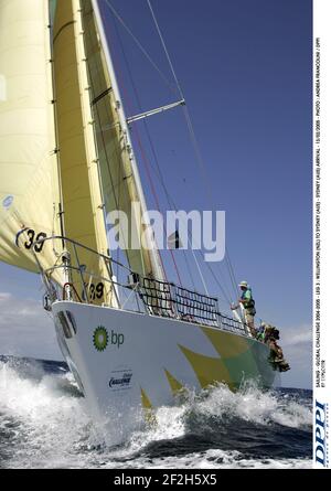 SEGELN - GLOBALE HERAUSFORDERUNG 2004-2005 - ETAPPE 3 : WELLINGTON (NZL) NACH SYDNEY (AUS) - SYDNEY (AUS) ANKUNFT - 13/02/2005 - FOTO : ANDREA FRANCOLINI / DPPI BP EXPLORER Stockfoto