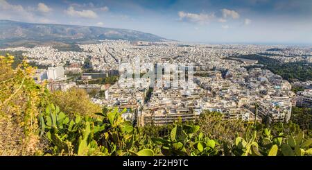 Griechenland, Attika, Athen, Athens Lykavittos Hill Stockfoto