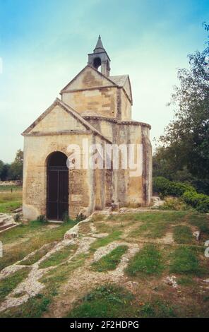 Frankreich, Provence, Arles, Abtei Montmajour, Kapelle Stockfoto