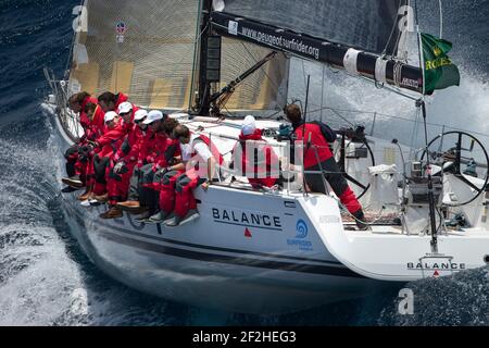 SEGELN - ROLEX SYDNEY HOBART 2012 - START - SYDNEY (AUS) - 26/12/2012 - FOTO ANDREA FRANCOLINI / DPPI - PEUGEOT SURFRIDER Stockfoto