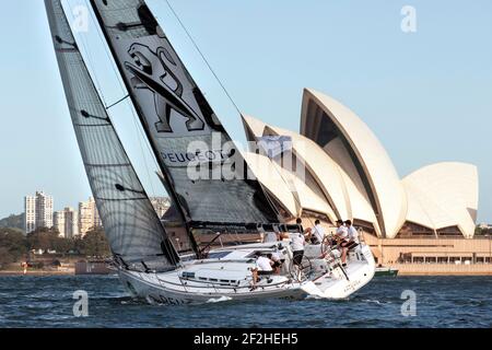 SEGELN - PEUGEOT SURFRIDER - ROLEX SYDNEY HOBART 2012 - SYDNEY (AUS) - 05/12/2012 - FOTO ANDREA FRANCOLINI / DPPI - Stockfoto