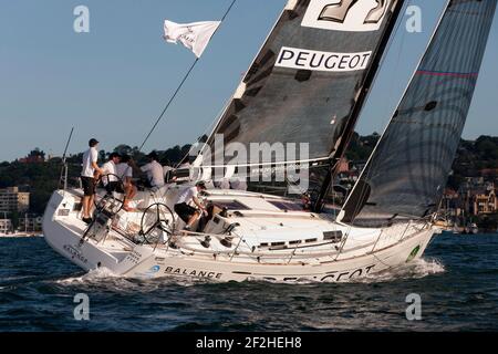 SEGELN - PEUGEOT SURFRIDER - ROLEX SYDNEY HOBART 2012 - SYDNEY (AUS) - 05/12/2012 - FOTO ANDREA FRANCOLINI / DPPI - Stockfoto