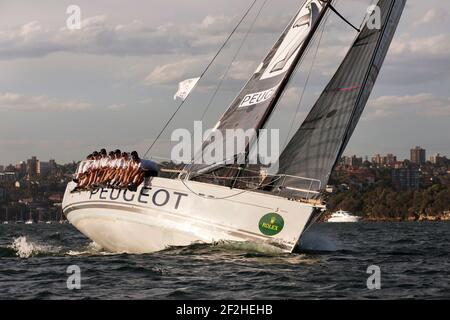 SEGELN - PEUGEOT SURFRIDER - ROLEX SYDNEY HOBART 2012 - SYDNEY (AUS) - 05/12/2012 - FOTO ANDREA FRANCOLINI / DPPI - Stockfoto