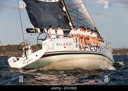 SEGELN - PEUGEOT SURFRIDER - ROLEX SYDNEY HOBART 2012 - SYDNEY (AUS) - 05/12/2012 - FOTO ANDREA FRANCOLINI / DPPI - Stockfoto