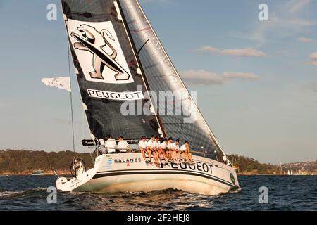 SEGELN - PEUGEOT SURFRIDER - ROLEX SYDNEY HOBART 2012 - SYDNEY (AUS) - 05/12/2012 - FOTO ANDREA FRANCOLINI / DPPI - Stockfoto