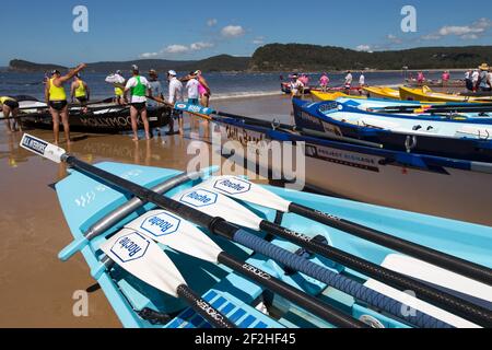 SURF LIFE SAVING - ALLPHONES NEUE SÜDWALE MEISTER UND ERÖFFNET SURF LIFE SAVING CHAMPIONSHIP 2013 - UMINA BEACH (NSW-AUS) - 6 BIS 10/03/2013 - FOTO ANDREA FRANCOLINI / DPPI MEDIEN Stockfoto