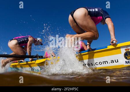 SURF LIFE SAVING - ALLPHONES NEUE SÜDWALE MEISTER UND ERÖFFNET SURF LIFE SAVING CHAMPIONSHIP 2013 - UMINA BEACH (NSW-AUS) - 6 BIS 10/03/2013 - FOTO ANDREA FRANCOLINI / DPPI MEDIEN Stockfoto