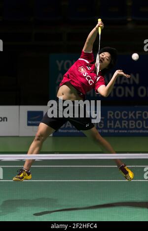 BADMINTON - YONEX AUSTRALIAN BADMINTON OPEN 2013 - Sydney Exhibition ZENTRUM - SYDNEY (AUS) - 2-7/04/2013 - FOTO ANDREA FRANCOLINI / DPPI MEDIEN - FRAUEN Stockfoto