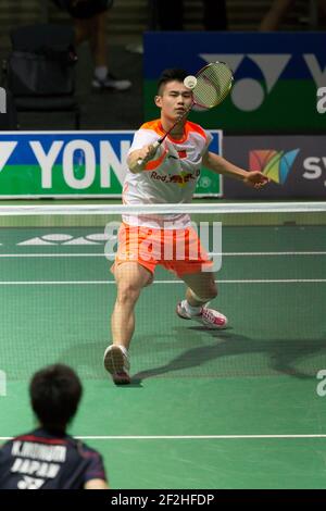 BADMINTON - YONEX AUSTRALIAN BADMINTON OPEN 2013 - Sydney Exhibition ZENTRUM - SYDNEY (AUS) - 2-7/04/2013 - FOTO ANDREA FRANCOLINI / DPPI MEDIA - MÄNNER - BIN QIAO (CHINA) Stockfoto