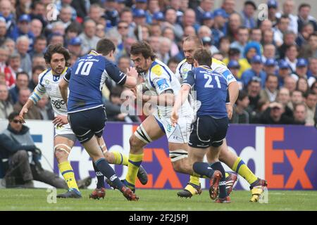 RUGBY - HEINEKEN CUP 2011/2012 - 1/2 FINALE - ASM CLERMONT / LEINSTER RUGBY - 29/04/2012 - FOTO MANUEL BLONDAU / DPPI - JULIEN PIERRE Stockfoto