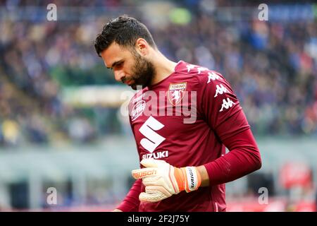 Salvatore Sirigu von Turin während der italienischen Meisterschaft Serie EIN Fußballspiel zwischen FC Internazionale und Turin FC am 5. November 2017 bei Giuseppe Meazza in Mailand, Italien - Foto Morgese - Rossini / DPPI Stockfoto
