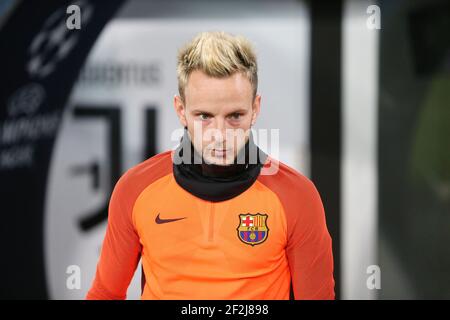 Ivan Rakitic vom FC Barcelona beim Training am 21. November 2017 vor dem UEFA Champions League Fußballspiel zwischen Juventus und FC Barcelona in Turin, Italien - Foto Morgese - Rossini / DPPI Stockfoto