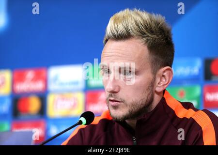 Ivan Rakitic vom FC Barcelona während der Pressekonferenz am 21. November 2017 vor dem UEFA Champions League Fußballspiel zwischen Juventus und FC Barcelona in Turin, Italien - Foto Morgese - Rossini / DPPI Stockfoto