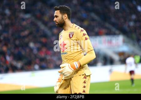 Salvatore Sirigu von Turin während der italienischen Meisterschaft Serie EIN Fußballspiel zwischen AC Mailand und Turin FC am 26. November 2017 bei Giuseppe Meazza in Mailand, Italien - Foto Morgese - Rossini / DPPI Stockfoto