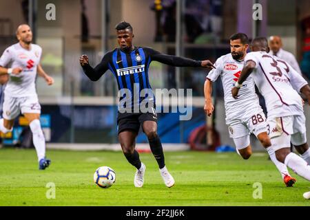 Inter Mailands senegalesischer Stürmer Keita Balde während des italienischen Fußballspiels Serie A Inter Mailand gegen Turin am 26. August 2018 im San Siro Stadion in Mailand, Italien, Foto Morgese - Rossini / DPPI Stockfoto