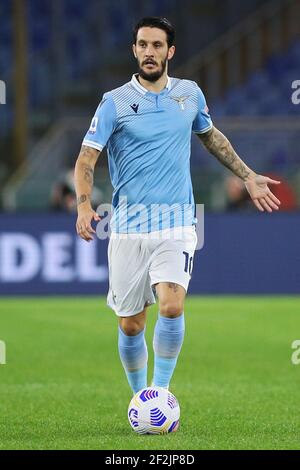 Luis Alberto von Latium in Aktion während der italienischen Meisterschaft Serie EIN Fußballspiel zwischen SS Lazio und Bologna FC am 24. Oktober 2020 im Stadio Olimpico in Rom, Italien - Foto Federico Proietti / DPPI Stockfoto