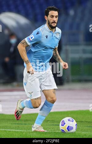 Luis Alberto von Latium in Aktion während der italienischen Meisterschaft Serie EIN Fußballspiel zwischen SS Lazio und Bologna FC am 24. Oktober 2020 im Stadio Olimpico in Rom, Italien - Foto Federico Proietti / DPPI Stockfoto