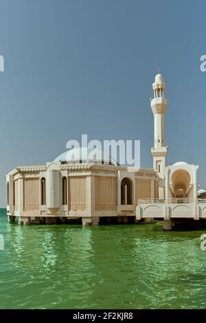 Schwimmende Moschee in Jeddah, Saudi-Arabien Stockfoto