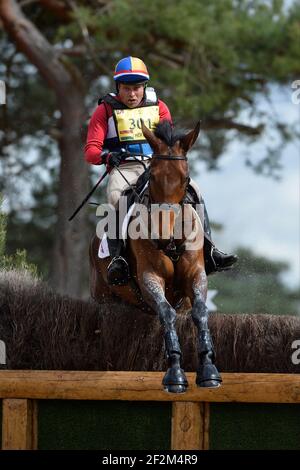 ANDREW HEFFERNAN SUR MILLTHYME COROLLA während des Concours complet Cico 3 Kreuz in Fontainebleau in Frankreich, 22. März 2014. Foto Christophe Bricot / DPPI Stockfoto