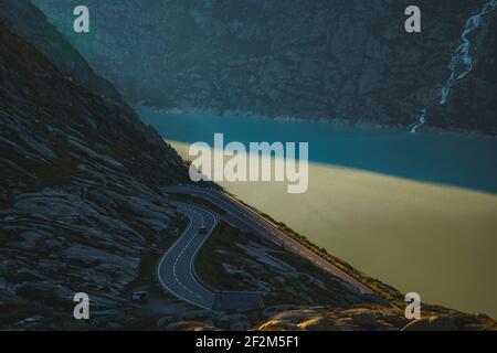 Schweiz, Berner Oberland, Grimselpass Stockfoto