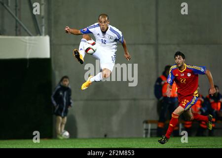 Tal Ben Chaim aus Israel während des UEFA-Europameisterschafts-Qualifying-Fußballspiels Gruppe B 2016 zwischen Andorra und Israel am 13. Oktober 2014 im Estadi Nacional in Andorra la Vella, Andorra. Foto Manuel Blondau / AOP PRESS / DPPI Stockfoto