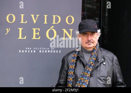 Madrid, Spanien. März 2021, 12th. Marta Larralde y Guillem Jiménez presentación de la película OLVIDO Y LE'n en Madrid Credit: CORDON PRESS/Alamy Live News Stockfoto