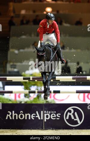 Hans Dieter Dreher (GER) reitet Elysium in Aktion während des CSI5* W