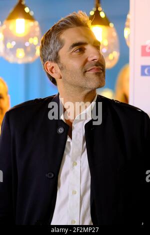 Ary Abittan - Pressekonferenz zum Royal Jump (Chateau de Bertichères) in Mauboussin Firma Champs Elysées, am 10. April 2018, in Paris, Frankreich - Foto Christophe Bricot / DPPI Stockfoto
