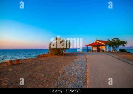 Meereslandschaft in Griechenland Stockfoto