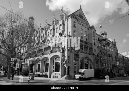 The Cafe Restaurant Hotel American In Amsterdam Niederlande 4-3-2020 Stockfoto