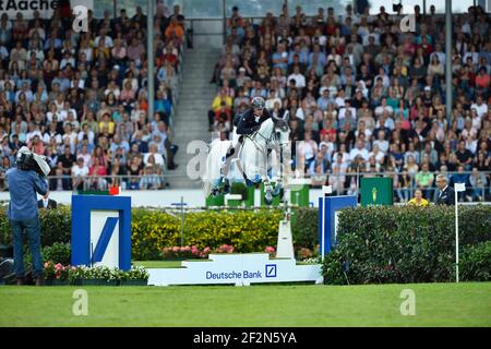 Olivier ROBERT (FRA) mit VANGOG DU MAS GARNIER beim CHIO Aachen, Jumping-Event am 18. Juli 2019 in Aachen, Deutschland - Foto Christophe Bricot / DPPI Stockfoto