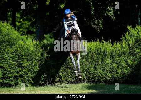 CAVAILLON Sebastien fährt Paris BOSTON Z während des CCI4 Sterne -S-FFE Wettbewerbs der Jardy Eventing Show 2020 am 11. Juli 2020 in Haras de Jardy in Marnes-la-Coquette, Frankreich - Foto Christophe Bricot / DPPI Stockfoto