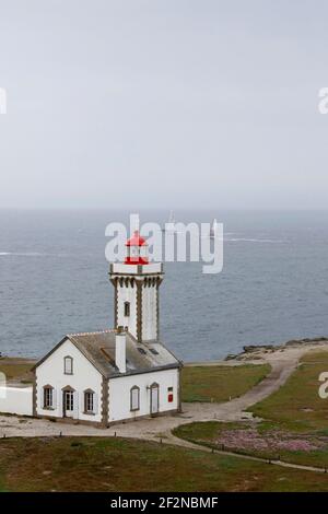 SEGELN - TOUR DE BELLE ILE 2011 - LA TRINITE SUR MER (FRA) - FOTO : CHRISTOPHE LAUNAY / DPPIZweiter Segelevent in Frankreich, in der Anzahl der teilnehmenden Schiffe. ILLUSTRATION LEUCHTTURM Stockfoto