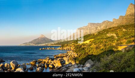 Panorama, Südafrika, Kap-Halbinsel, Garden Route, Hout Bay Stockfoto