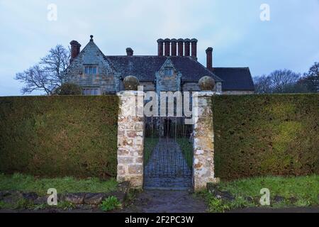 England, East Sussex, Burwash, Bateman's House, die Heimat des berühmten britischen Schriftstellers Rudyard Kipling Stockfoto