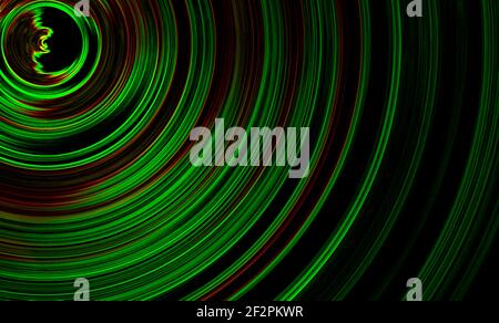 Abstraktes Bild mit farbigen Kreisen. Stockfoto