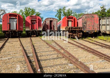 Lachlan Valley Railway Museum, Cowra, NSW Australien Stockfoto