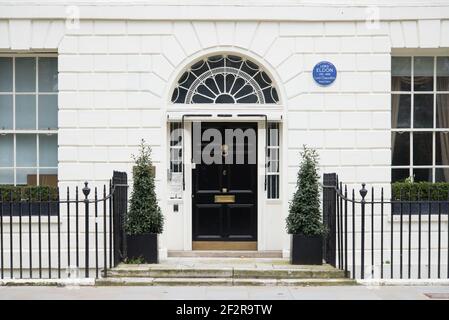 1-10 Bedford Square Georgische Architektur Bloomsbury von Thomas Leverton Robert Palmer Stockfoto