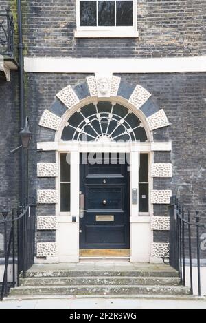 1-10 Bedford Square Georgische Architektur Bloomsbury von Thomas Leverton Robert Palmer Stockfoto