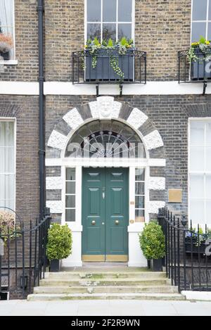 1-10 Bedford Square Georgische Architektur Bloomsbury von Thomas Leverton Robert Palmer Stockfoto