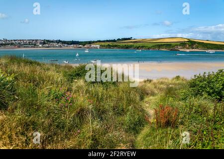 Rock Dunes; Cornwall; Großbritannien Stockfoto