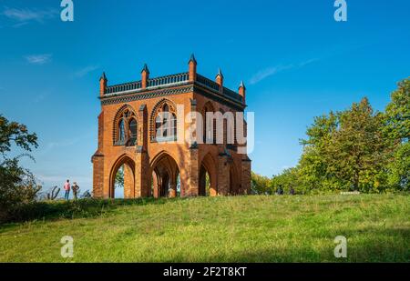 Die historische Laube im Park von babelsberg, potsdam Stockfoto